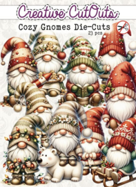 CCODC-001 Cozy Gnomes die-cuts 23 figuren