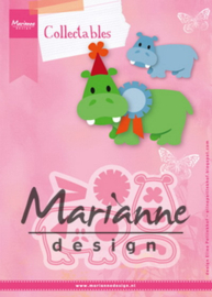 Marianne Design - Collectable - Eline's Happy Hippo - COL1450