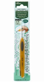 Clover Soft Touch haaknaald 1,0 mm