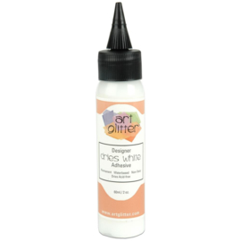 Art Institute Glitter Designer Dries White Adhesive 60 ml