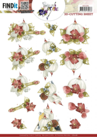 CD12181 3D Cutting Sheets - Precious Marieke - Ruby Candles