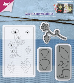 6004-0019 Stempel met mal - Joy Crafts