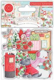 Christmas Market Chipboard Ephemera (CCEPH012)