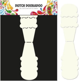 470.713.581 Dutch Doobadoo Dutch Card Art Stencil IJsje A4 2x 14.5x7 centimeter