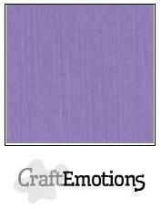 CraftEmotions linnenkarton 10 vel lavendel 27x13,5cm 250gr