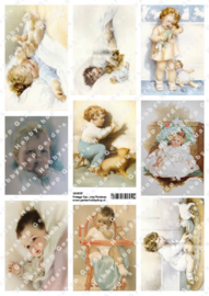 GH3037 Vintage vel - Geboorte/Baby - Gerda's Hobbyshop