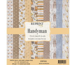 Reprint Handyman 12x12 Inch Paper Pack (CRP052) - PAKKETPOST!