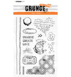 SL-GR-STAMP206 - Elements love Grunge Collection nr.206