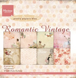 PK9093 Paperpad - Romantic Vintage - Marianne Design