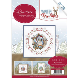 CB10029 Creative Embrodery  - Wintery Christmas - Yvonne Creations