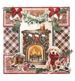 SL-CC-CD1116 - StudioLight Stansmallen – Christmas Decorations Cottage Christmas nr. 1116