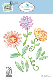 2025  Elizabeth Craft Design - Everything's Blooming Collectie - Dies - Playful Flowers