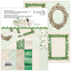 Lemoncraft - Paperpad - 20.3 x 15.2 cm - Greenery