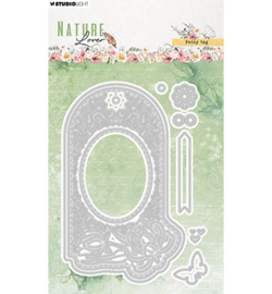 SL-NL-CD772 - Peony tag Nature Lover nr.772