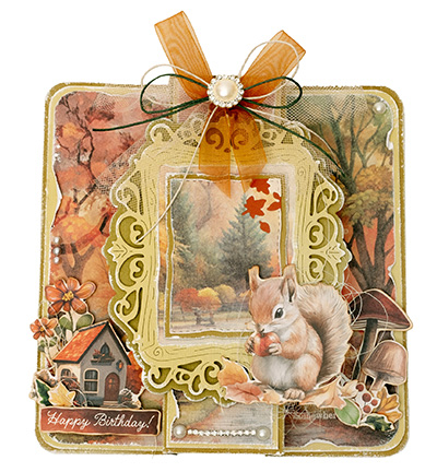 SL-CA-CD1036 - Wooden frame Charming Autumn nr.1036