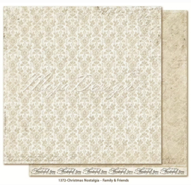 1372 Scrappapier Dubbelzijdig - Christmas Nostalgia - Maja Design - PAKKETPOST!
