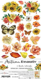 Craft O Clock Extras Set Autumn Beauty 15x30 cm Flowers