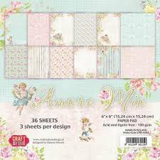 Paperpad 15,2 x 15,2 cm - Amore Mio - Craft & You
