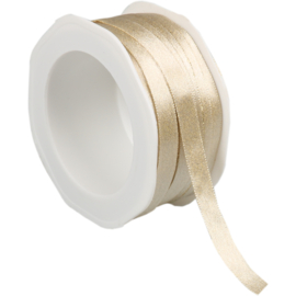 Lint 10mm breed - Goud - per meter