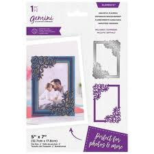Fancy Frame Graceful Flourish Elements Dies (GEM-MD-ELE-FFD-GRFL)