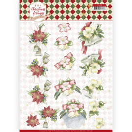 CD11318 3D vel A4 - Warm Christmas Feelings - Marieke Design