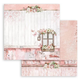 Roseland Window 12x12 Inch Paper Sheets (SBB935) - PAKKETPOST!