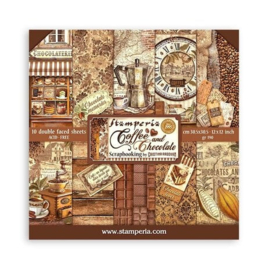 Coffee and Chocolate 12x12 Inch Paper Pack (SBBL144)