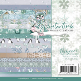 YCPP10034 Paperpad - Winter Time - Yvonne Creations