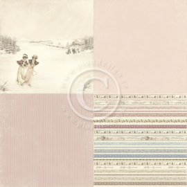 PD5201 Scrappapier Dubbelzijdig - Days of Winter - Pion Design