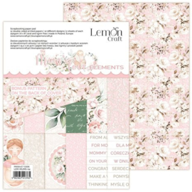 Lemoncraft - Paperpad - 20,3 x 15.2 cm - Mum's Love Elements