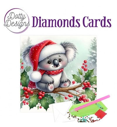 DDDC1201 - Diamond Cards, Christmas Koala