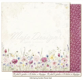 1406 Spring Garden - Dubbelzijdig scrappapier - Maja Design - PAKKETPOST!!