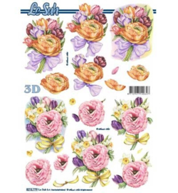 8215.779 3d vel A4 - Bloemen -  Le Suh