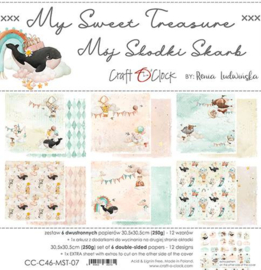 Craft O' Clock - My Sweet Treasure - Paper Collection Set - 30.5 x 30.5 cm - PAKKETPOST!