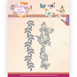 JAD10149 Snij- en embosmal - Perfect Butterfly Flowers - Jeanine's Art