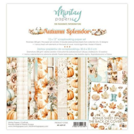 Mintay 12 x 12 Paper Set - Autumn Splendor MT-ASP-07 PAKKETPOST!