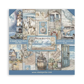 SBBL169 Stamperia Silent Sea 12x12 Inch Paper Pack - PAKKETPOST!!