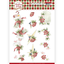 SB10373 Uitdrukvel A4 - Warm Christmas Feelings - Marieke Design