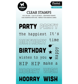 SL-ES-STAMP763 - Birthday texts Essentials nr.763