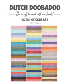 491.200.034 DDBD Sticker Art Distress Oxide Strips A4
