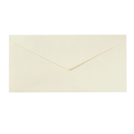 Enveloppen 5pcs ivoor 22,5x11,5cm - Florence