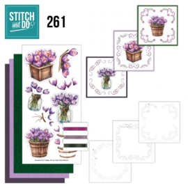 STDO261 Stitch and Do 261 - Berries Beeauties - First Blossoms