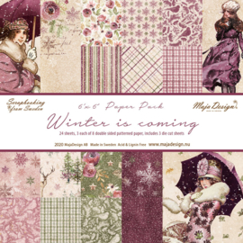 Paperpad 15,2 x 15,2 cm -  Winter is Coming - Maja Design