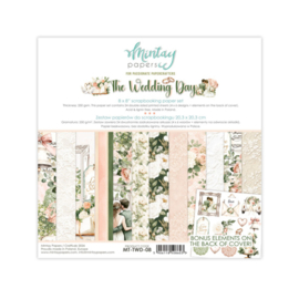 Paperpad 8 x 8 Paper Set - The Wedding Day