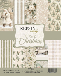 RPP120 Cozy Christmas 6x6 Inch Paper Pack
