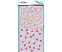 CDSC-0018 Mask stencil Slimline Polkadots - Carlijn