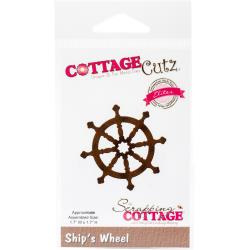 CCE395 Ship's Weel  - Snij- en embosmal - Cottage Cutz