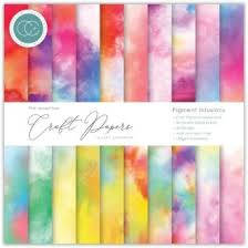 Essential Craft Papers 6x6 Inch Paper Pad Pigment Infusions (CCEPAD031B)
