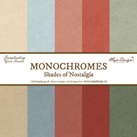 Maja Design - Shades of Nostalgia - Monochromes - 12"x12" - PAKKETPOST!