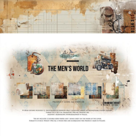 AA-TMW-08 - Alchemy of Art - The Men's World - Paper Collection 20.3x20.3cm